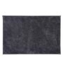 Grey Solid MicroFibre 15x10 Inches Antiskid Bath Mats