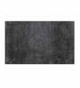 Grey Solid Microfibre 36x24 Inches AntiSkid Bath Mat