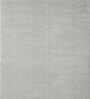 Grey Solid Polyester 4 ft x 6 ft Machine Made Carpet