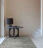Grey Solid Polypropylene 3 ft x 5 ft Machine Made Carpet