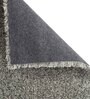 Grey Solid Polypropylene 4 ft x 6 ft Machine Made Carpet