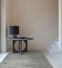 Grey Solid Polypropylene 4 ft x 6 ft Machine Made Carpet