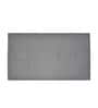 Grey Solid PVC 36x24 Inches Antiskid Bath Mat