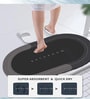 Grey Slogan Rubber 16x24 Inches AntiSkid Bath Mat