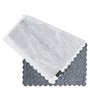 Grey Solid Velvet 27x18 Inches Pillow Cover (1Pc)
