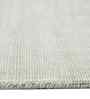 Grey Solid Viscose 2x3 Feet Handmade  Dhurrie