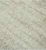 Grey Solid Viscose 2x3 Feet Handmade  Dhurrie