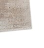 Grey Solid Viscose 4 ft X 6 ft Hand Woven Carpet