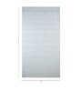 Grey Solid Viscose 5 ft X 8 ft Hand Woven Rectangle Carpet