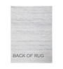 Grey Solid Viscose 6 ft x 9 ft Hand Tufted Carpet