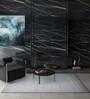 Grey Solid Viscose 8 ft x 10 ft Hand Woven Carpet