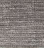 Grey Solid Wool 4 X 6 ft Hand Woven Carpet