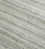Grey Solid Wool 9 X 12 ft Hand Woven Carpet