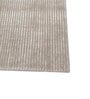 Grey Solid Wool and Viscose 1 ft X 6 ft Hand Woven Runner