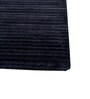 Grey Solid Wool and Viscose 2'6 ft X 8 ft Hand Woven Runner
