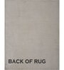Grey Solid Wool and Viscose 4'10 ft X 14'11 ft Hand Woven Runner