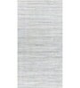Grey Solid Wool and Viscose 5 ft X 8 ft Hand Woven Rectangle Carpet