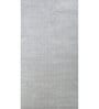 Grey Solid Wool and Viscose 5 ft X 8 ft Hand Woven Carpet