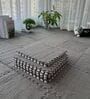 12 Pcs Grey Square Plush Puzzle Floor Tiles Kids and Playing Mats