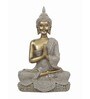 Grey Stone Dust Buddha Idol