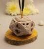 Grey Stone Incense Holder