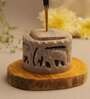 Grey Stone Incense Holder