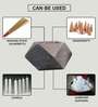 Grey Stone Incense Holder
