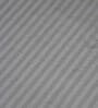 Grey Striped 210 TC Satin King Sized Bed Sheets with 2 Pillow Covers