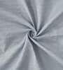 Grey Striped 300 TC Cotton Blend Double Bedsheet with 2 Pillow covers