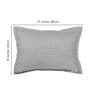 Grey Striped 210 TC Cotton Pillow Covers (Set of 2)