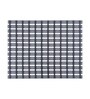 Grey Striped PVC 24x19 Inches Antiskid Shower Bath Mat