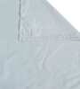 Grey Striped 210 TC Poly Cotton King Sized Bed Sheets with 2 Pillow Covers