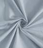 Grey Striped 210 TC Poly Cotton King Sized Bed Sheets with 2 Pillow Covers