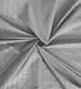 Grey Stripes 300 TC Cotton Blend Double King Sized Bedsheet With 2 Pillow Covers