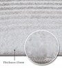 Grey Stripes Polypropylene 5 ft x 2 ft Machine Made Runner