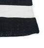 Grey Stripes Wool 8 ft x 10 ft Hand Knotted Carpet