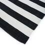 Grey Stripes Wool 8 ft x 10 ft Hand Knotted Carpet