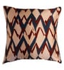 Grey Traditional Poly Canvas 16 x 16 Inches Cushion Cover