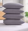 Grey Terry 300 TC Waterproof 18x28 inches Pillow Protector Covers Set of 4