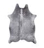 Grey Shaggy Polyester 3 ft x 5 ft Machine Made Carpet