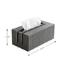 Grey Tissue Box