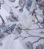 Grey Tissue Semisheer 7 Feet Eyelet Curtain (Set of 2)