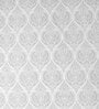 Grey Traditional 200 TC Cotton Fitted Double Bedsheet with 2 pillow cover