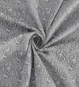 Grey Traditional 300 TC Cotton King Sized Bed Sheets with 2 Pillow Covers