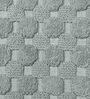 Grey Geometric Cotton 17x25 Inches AntiSkid Bath Mat