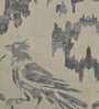 Grey Abstract Cotton 4 Ft X 6 Ft Hand Woven Hand Printed Rug