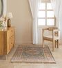 Grey Traditional Hand Woven 6 Ft X 4 Ft  Dhurrie