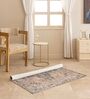Grey Traditional Hand Woven 6 Ft X 4 Ft  Dhurrie