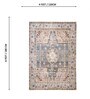 Grey Traditional Hand Woven 6 Ft X 4 Ft  Dhurrie