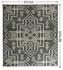 Grey Traditional Pet 8X5 Feet Hand Woven Carpet